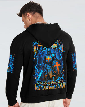 Keep Your Eyes Open And Your Sword Sharp Men's All Over Print Shirt - Yhln1007253