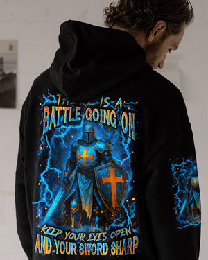 Keep Your Eyes Open And Your Sword Sharp Men's All Over Print Shirt - Yhln1007253