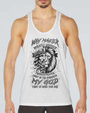 Way Maker Miracle Worker Jeus Cross Lion Men's All Over Print Shirt - Yhln1104244