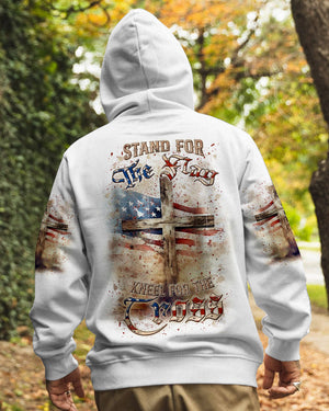Stand For The Flag Kneel For The Cross Men's All Over Print Shirt - Yhln1206241