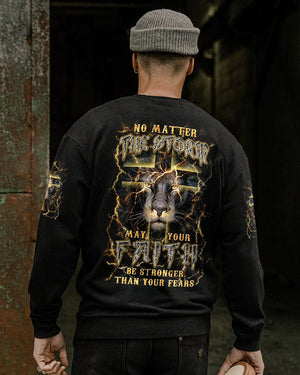 No Matter The Storm Men's All Over Print Shirt - Yhln1209253