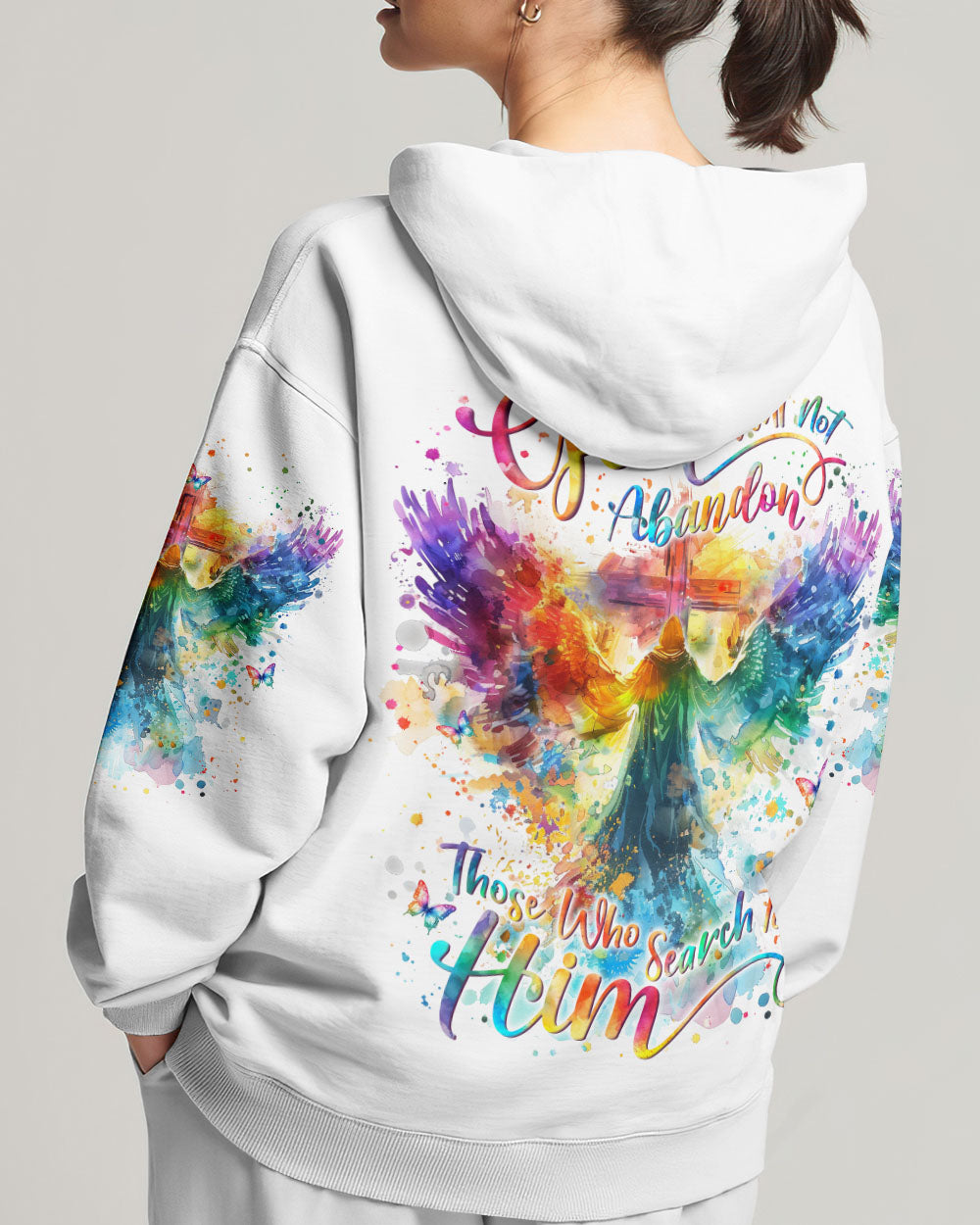 God Will Not Abandon Those Who Search For Him Women's All Over Print Shirt - Yhln1403244