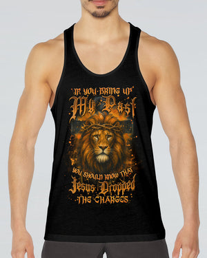 Jesus Dropped The Charges Lion Men's All Over Print Shirt - Yhln1405253