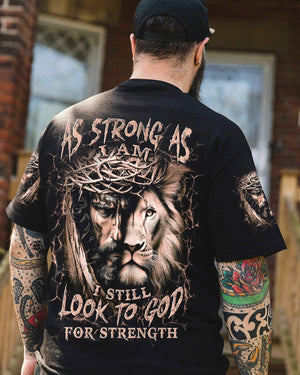 I Still Look To God For Strength Men's All Over Print Shirt - Yhln1501252