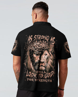 I Still Look To God For Strength Men's All Over Print Shirt - Yhln1501252