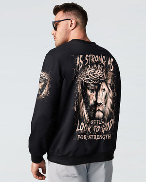I Still Look To God For Strength Men's All Over Print Shirt - Yhln1501252
