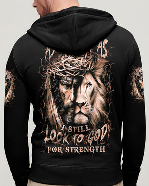 I Still Look To God For Strength Men's All Over Print Shirt - Yhln1501252