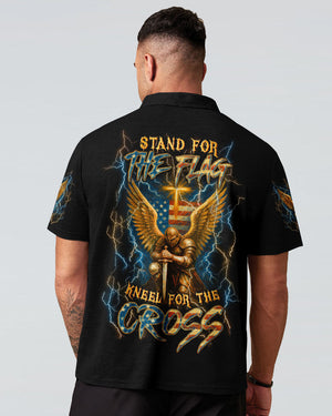 Stand For The Flag Kneel For The Cross Men's All Over Print Shirt - Yhln1504253