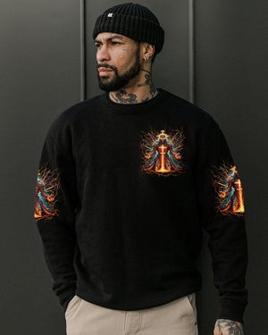 The Devil Caught Me With My Head Down Men's All Over Print Shirt - Yhln1505244