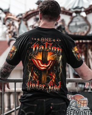 One Nation Under God Men's All Over Print Shirt - Yhln1607254