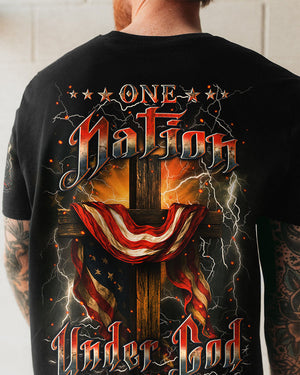 One Nation Under God Men's All Over Print Shirt - Yhln1607254