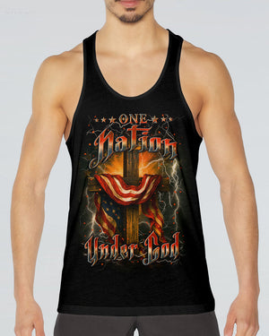 One Nation Under God Men's All Over Print Shirt - Yhln1607254