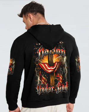 One Nation Under God Men's All Over Print Shirt - Yhln1607254