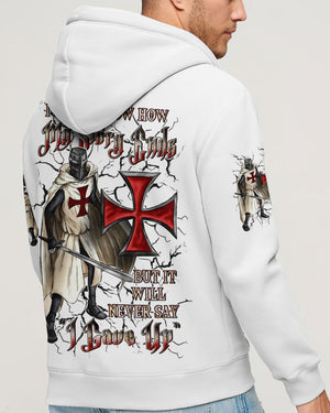 I Don't Know How My Story Ends Warrior Men's All Over Print Shirt - Yhln1707253