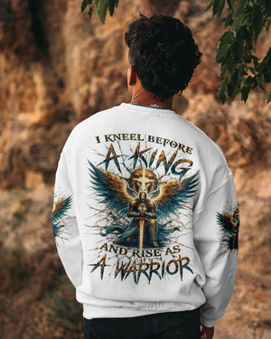 I Kneel Before The King And Rise As A Warrior Men's All Over Print Shirt - Yhln1902252