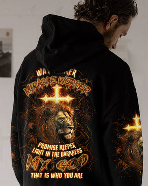 Way Maker Miracle Worker Cross Lion Men's All Over Print Shirt - Yhln1903244