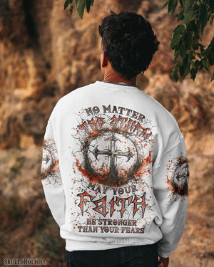 No Matter The Storm Men's All Over Print Shirt - Yhln2207243