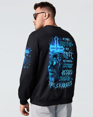 Jesus Dropped The Charges Lion Men's All Over Print Shirt - Yhln2207251