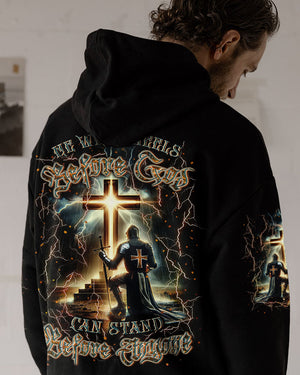 He Who Kneels Before God Warrior Men's All Over Print Shirt - Yhln2208243