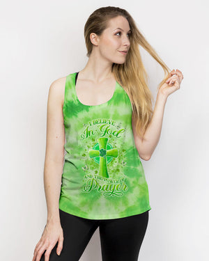 I Believe In God St Patrick's Day Women's All Over Print Shirt - Yhln2501243