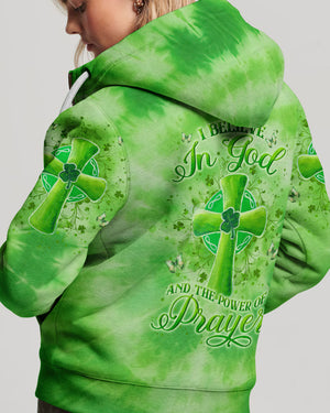 I Believe In God St Patrick's Day Women's All Over Print Shirt - Yhln2501243