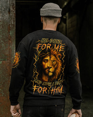 He Died For Me Men's All Over Print Shirt - Yhln2504252