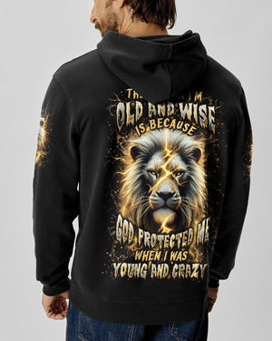 The Reason I’m Old And Wise Lion Men's All Over Print Shirt - Yhln2612253