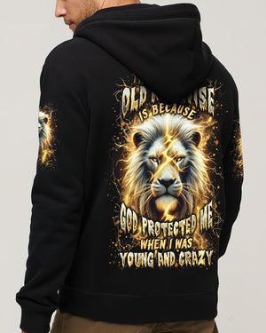 The Reason I’m Old And Wise Lion Men's All Over Print Shirt - Yhln2612253