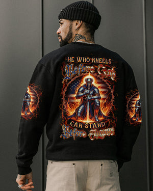 He Who Kneels Before God Warrior Men's All Over Print Shirt - Yhln2806241