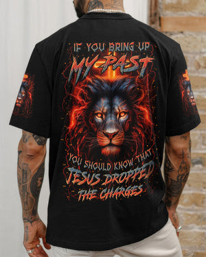 Jesus Dropped The Charges Lion Men's All Over Print Shirt - Yhln2907251