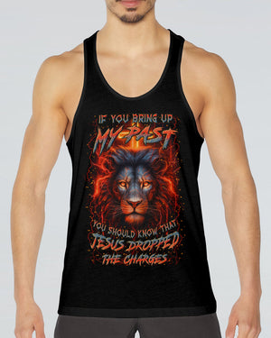 Jesus Dropped The Charges Lion Men's All Over Print Shirt - Yhln2907251