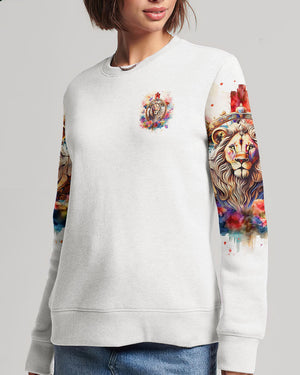 Lord Stood With Me Lion Women's All Over Print Shirt - Yhlt1412233