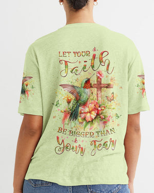 Let Your Faith Be Bigger Than Your Fear Women's All Over Print Shirt - Yhlt1503243