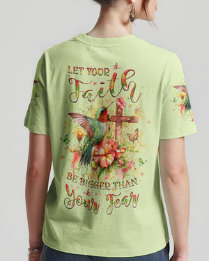 Let Your Faith Be Bigger Than Your Fear Women's All Over Print Shirt - Yhlt1503243