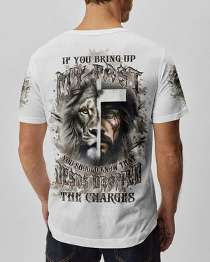 Jesus Dropped The Charges Lion Men's All Over Print Shirt - Yhlt2511242