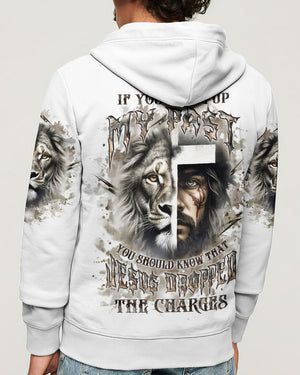 Jesus Dropped The Charges Lion Men's All Over Print Shirt - Yhlt2511242
