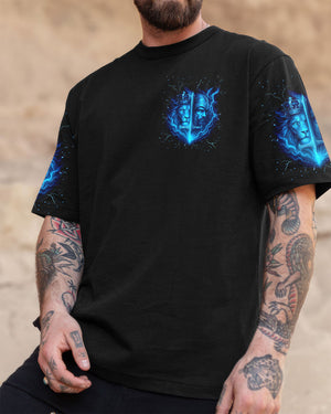 Jesus Dropped The Charges Lion Warrior Men's All Over Print Shirt - Tlnt2606252