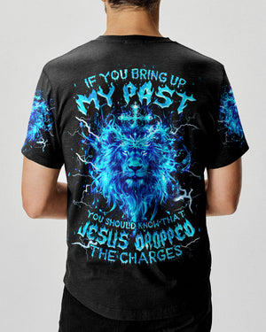 Jesus Dropped The Charges Lion Men's All Over Print Shirt - Tlnz1301253