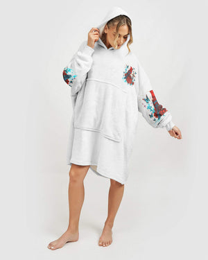 Trust Jesus In All Things Cardinal Sherpa Blanket Hoodie - Tlnz1411242