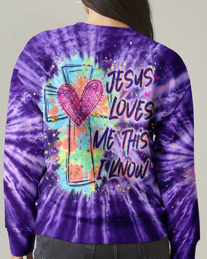 Jesus Loves Me This I Know Women's All Over Print Shirt - Tlhg1704263