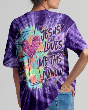 Jesus Loves Me This I Know Women's All Over Print Shirt - Tlhg1704263