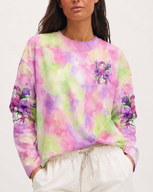 Courage Strength Faith Breast Cancer Awareness Women's All Over Print - Tlhg2407262