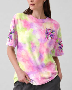 Courage Strength Faith Breast Cancer Awareness Women's All Over Print - Tlhg2407262