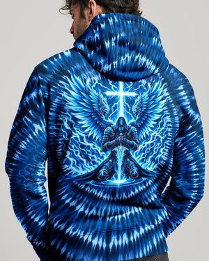 Warrior With Wings Swirl Men's All Over Print Shirt - Tlhn0903263