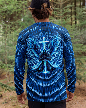 Warrior With Wings Swirl Men's All Over Print Shirt - Tlhn0903263