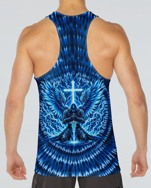 Warrior With Wings Swirl Men's All Over Print Shirt - Tlhn0903263