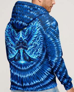 Warrior With Wings Swirl Men's All Over Print Shirt - Tlhn0903263