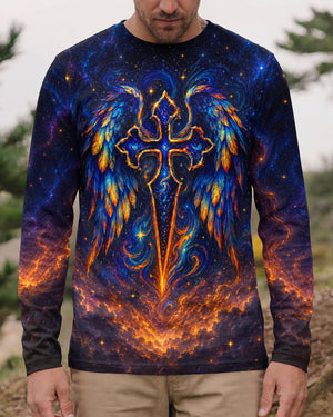 I Can Do All Things Through Christ Cross Wings Men's All Over Print - Tlhn2105263