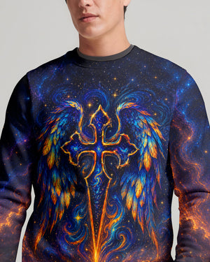 I Can Do All Things Through Christ Cross Wings Men's All Over Print - Tlhn2105263