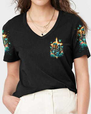 She Who Kneels Before God Lion Warrior Women's All Over Print Shirt - Tlno0102244